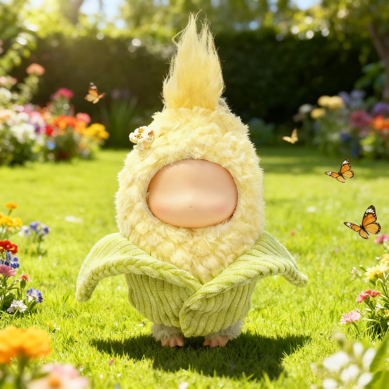 VVQUI 2026 New Adorable One-Piece Corn Clothes for 17cm Dolls, Outfits for Clothes Set, Cute Dolls Keychain Accessories (Doll Not Included) - Image 5